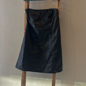 ￼BANDEAU LEATHER DRESS